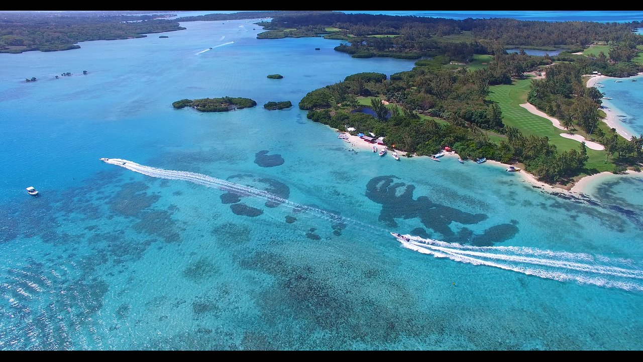 The Ile aux Cerfs iland