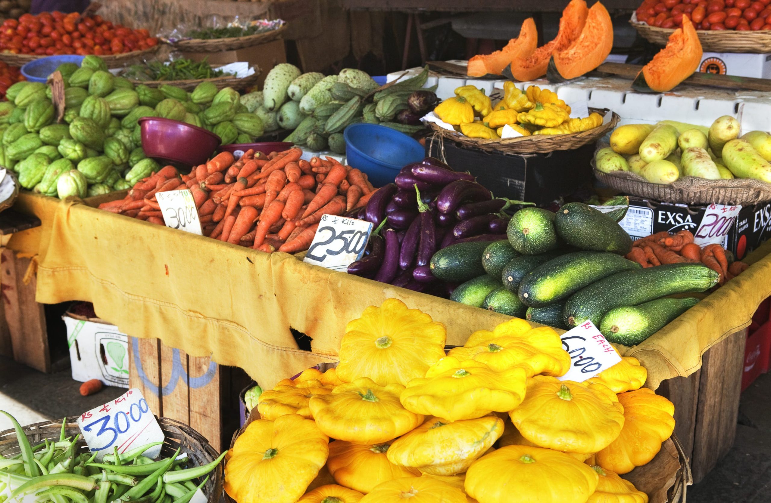 Mahébourg Monday market