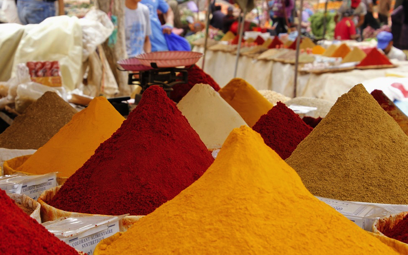 Quatre Bornes Market Spices